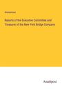 Anonymous: Reports of the Executive Committee and Treasurer of the New York Bridge Company, Buch