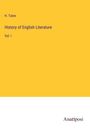 H. Taine: History of English Literature, Buch