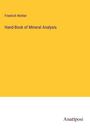 Friedrich Wohler: Hand-Book of Mineral Analysis, Buch