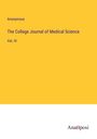 Anonymous: The College Journal of Medical Science, Buch