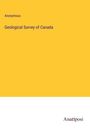 Anonymous: Geological Survey of Canada, Buch