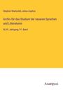 Stephan Waetzoldt: Archiv für das Studium der neueren Sprachen und Litteraturen, Buch