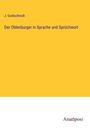 J. Goldschmidt: Der Oldenburger in Sprache und Sprüchwort, Buch