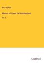 Oliphant: Memoir of Count De Montalembert, Buch