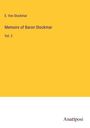 E. von Stockmar: Memoirs of Baron Stockmar, Buch