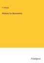 F. Palliser: Mottoes for Monuments, Buch