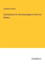 Jonathan Pearson: Contributions for the Genealogies of the First Settlers, Buch