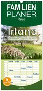Monika Schöb: Familienplaner 2024 - Irland - Zauberhafte Insel in grün mit 5 Spalten (Wandkalender, 21 x 45 cm) CALVENDO, KAL