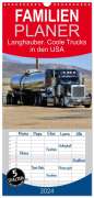 Rose Hurley: Familienplaner 2024 - Langhauber. Coole Trucks in den USA mit 5 Spalten (Wandkalender, 21 x 45 cm) CALVENDO, KAL