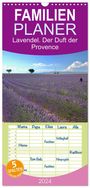 Reinhard Werner: Familienplaner 2024 - Lavendel. Der Duft der Provence mit 5 Spalten (Wandkalender, 21 x 45 cm) CALVENDO, KAL