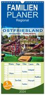 Peter Roder: Familienplaner 2024 - Ostfriesland - Museumshafen Carolinensiel mit 5 Spalten (Wandkalender, 21 x 45 cm) CALVENDO, KAL