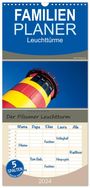 Hardy Dreegmeyer: Familienplaner 2024 - Der Pilsumer Leuchtturm mit 5 Spalten (Wandkalender, 21 x 45 cm) CALVENDO, KAL
