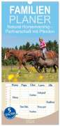Meike Bölts: Familienplaner 2024 - Natural Horsemanship - Partnerschaft mit Pferden mit 5 Spalten (Wandkalender, 21 x 45 cm) CALVENDO, KAL