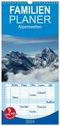 Kattobello Kattobello: Familienplaner 2024 - Alpenwelten mit 5 Spalten (Wandkalender, 21 x 45 cm) CALVENDO, KAL