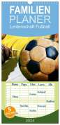 Renate Bleicher: Familienplaner 2024 - Leidenschaft Fußball mit 5 Spalten (Wandkalender, 21 x 45 cm) CALVENDO, KAL