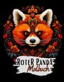 Lucy´s Schwarze Malbücher: Schwarzes ¿Roter Panda Malbuch¿., Buch