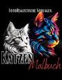 Lucy´s Schwarze Malbücher: Katzen Malbuch ¿Fotorealistisch¿., Buch