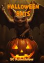 Diana Kluge: Halloween Bats - 50 Ausmalbilder, Buch