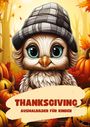 Diana Kluge: Thanksgiving - Ausmalbilder für Kinder, Buch