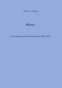„Tobias A. Kemper“, „Blümel“, „Eine schlesische Familiengeschichte (1648–1945)“. Blauer Hintergrund.
