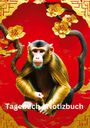 Willi Meinecke: Tagebuch / Notizbuch Chinesische Tierkreis Affe, Buch