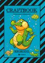 Gabriele André: Craftbook - Starke Ausmalmotive - Alligator - Kaiman - Krokodil -Knifflige Rätsel Und Aufgaben - Wissenswertes - Tutorial - Nachzeichnen, Buch