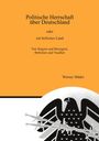 Werner Mäder: Politische Herrschaft über Deutschland, Buch