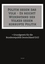 Dave Red: Politik gegen das Volk - Es reicht! Widerstand des Volkes gegen korrupte Politik, Buch