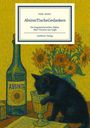 "Fidel Pfahl: Absinntische Gedanken. Ein fragmentarischer Zyklus über Vincent van Gogh, tredition Verlag." Illustration: Schwarze Katze trinkt aus einem Glas, Sonnenblumen im Hintergrund.