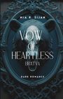 MIA R. ŠIJAN, VOW OF HEARTLESS BRATVA, DARK ROMANCE. Ein Bärenkopf in einem verzierten Rahmen.