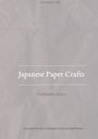"Japanese Paper Crafts", "Craftpedia Library", "Compiled for the Craftpedia Library by Mark Kreyn"; Hintergrund: zerknittertes Papier.