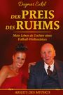 "Dagmar Eckel, DER PREIS DES RUHMS", darunter ein älterer Mann im Anzug und eine lächelnde Frau in rotem Kleid.