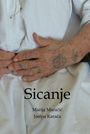"Sicanje. Marija Maračić, Josipa Karača." Alte tätowierte Hände auf weißem Stoff ruhen.