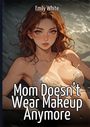 "Mom Doesn't Wear Makeup Anymore" von Emily White. Illustration einer Frau mit langen Haaren in einem Bikini.