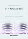 Titel: "Do It As Wilson Says". Autoren: Ellias Aghili Dehnavi, Mobin Karbasi. Violette Punkte füllen den unteren Bereich.