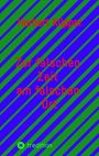 Text: "Herbert Küpper, Zur falschen Zeit am falschen Ort". Hintergrund: Diagonale grüne und blaue Streifen. Unten links ein Logo.
