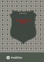 "Von Geistern und Mystik" in roter Schrift auf dunkelgrünem Wappen. Hintergrund mit Ornamentik, unten "tredition" Logo.
