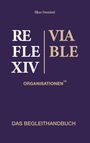 Ilker Demirel. REFLEXIV | VIABLE ORGANISATIONEN™. DAS BEGLEITHANDBUCH. Lila Hintergrund, beige und weiße Schrift.