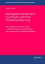 Pujun Chen: Kompetenzorientierte Curricula und ihre Implementierung, Buch