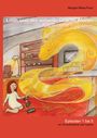 Text: "Lilith und der virtuelle Drache Alorun", "Die Rückkehr der Fantasie", "Episoden 1 bis 5", "18 Illustrationen der Autorin". Eine Illustration zeigt ein Mädchen und einen gelben Drachen in einem Wohnzimmer.