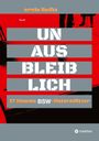 Text: "erwin liedtke", "UN AUS BLEIB LICH", "17 Monate BSW-Unterstützer". Stilisiert mit roten und grauen Farbfeldern.