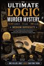"The Ultimate Logic Murder Mystery: 10,000 Suspects, 8 Clues, One Killer. Medium Difficulty." Detektiv-Accessoires.