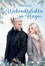 Text: "Mia Lena Bestil, Weihnachtslichter im Herzen." Illustration: Zwei Personen in Winterkleidung, ein Mann und eine Frau.