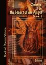 "Gnosis, or the Heart of an Angel, Book 1" steht oben. Unten links "Book of Dream Visions", rechts "Imma". Engel mit Flammenschwert.