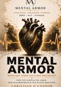 "Mental Armor: Verstehen, Verändern, Stärken. EMDR, NLP, Hypnose. Illustration eines herzförmigen Objekts mit Adern und EKG-Linien."