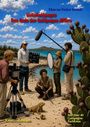 Marcus Fedor Straub, GoGoGalápagos, Kriminalroman, mit über 40 Galápagos-Farbotos. Filmteam am Strand mit Kamera.
