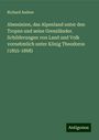 Richard Andree: Abessinien, das Alpenland unter den Tropen und seine Grenzländer. Schilderungen von Land und Volk vornehmlich unter König Theodoros (1855-1868), Buch