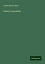 James Marion Sims: Battey's operation, Buch