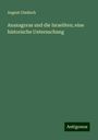 August Gladisch: Anaxagoras und die Israeliten; eine historische Untersuchung, Buch