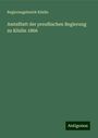 Regierungsbezirk Köslin: AmtsBlatt der preußischen Regierung zu Köslin 1866, Buch